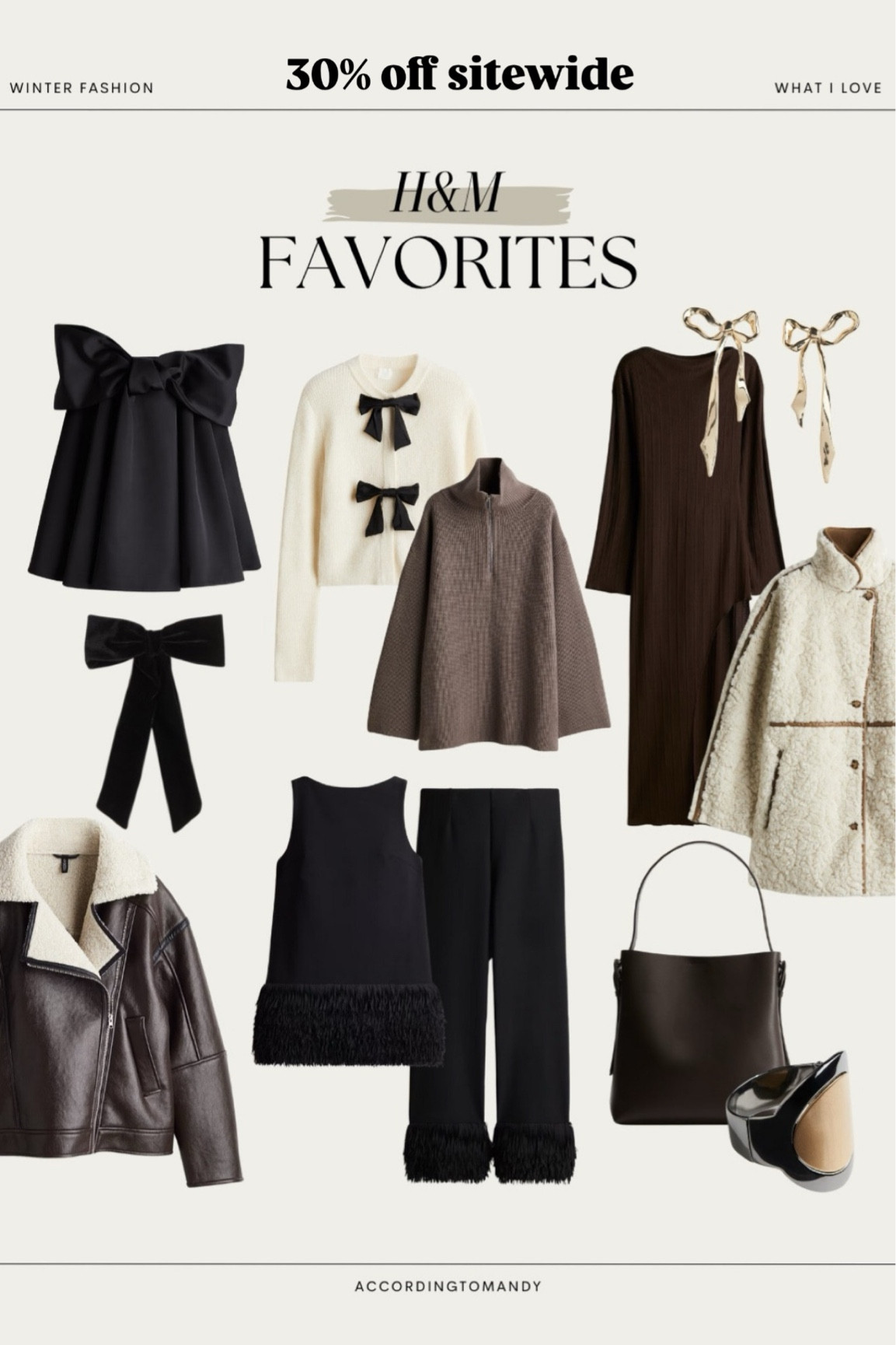 Black Friday sale at H&M - 30% off sitewide! 



#LTKHoliday #LTKCyberWeek #LTKSaleAlert