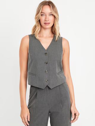 Relaxed Button-Down Vest | Old Navy (US)