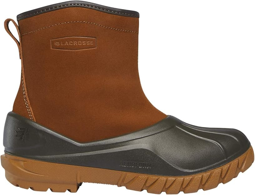 LaCrosse Men's Aero Timber Top Zip 8" Waterproof Shearling Outdoor Boot | Amazon (US)