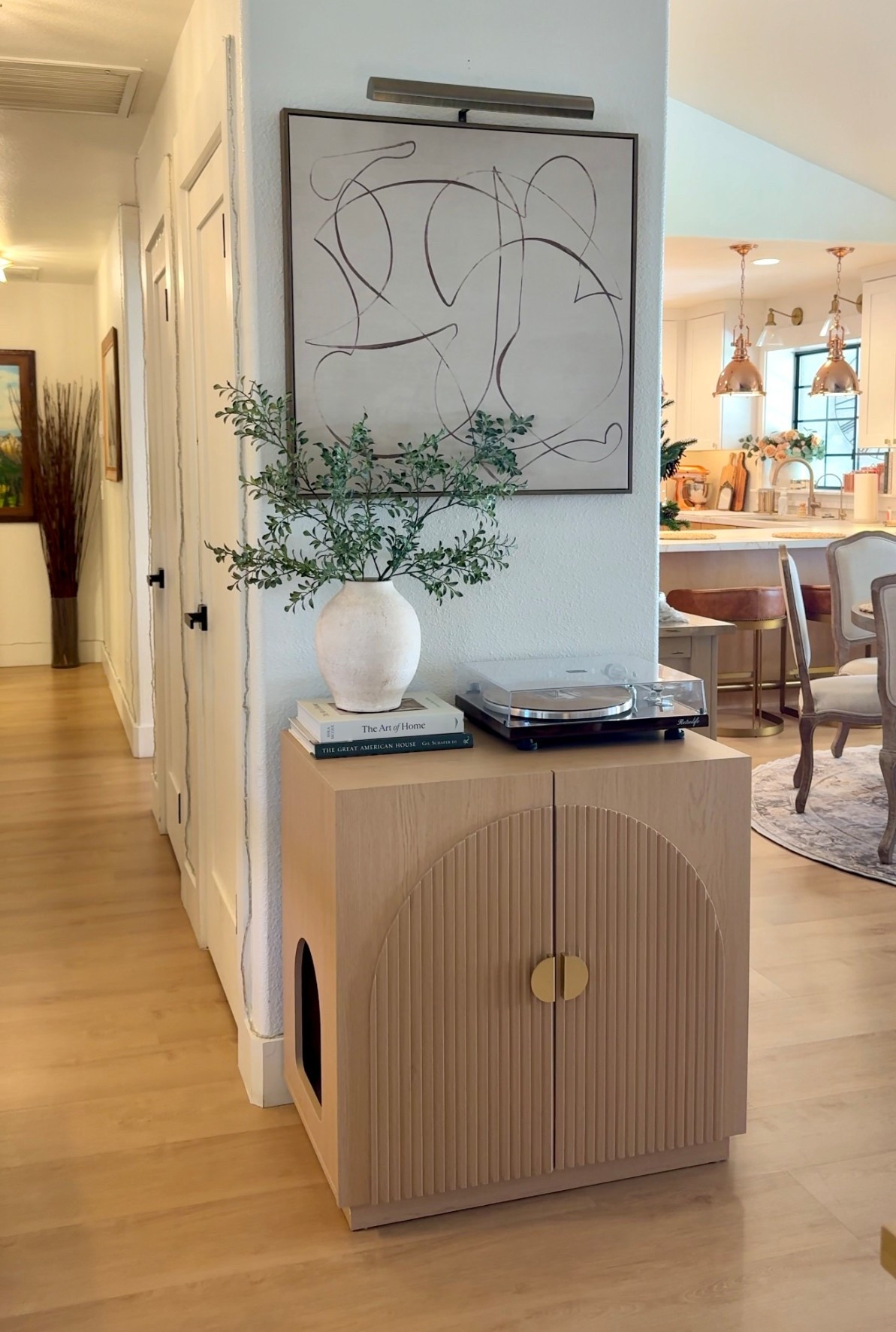 Hidden litter box that’s both functional and pretty! 

#LTKdayinmylife #LTKSaleAlert #LTKHome