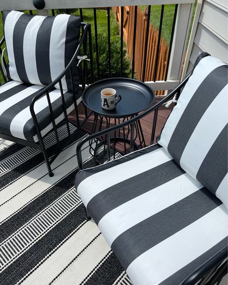 My patio set has been restocked! Great quality, minimal fading from sun. 

#LTKhome #LTKSeasonal