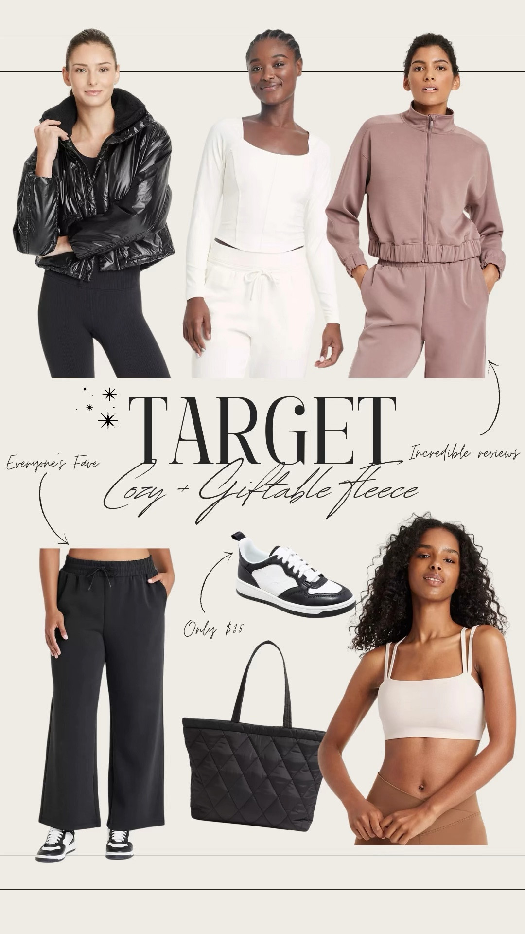 Target has the coziest winter pieces rn and I’m obsessed. These would make such good gifts🤩🤩