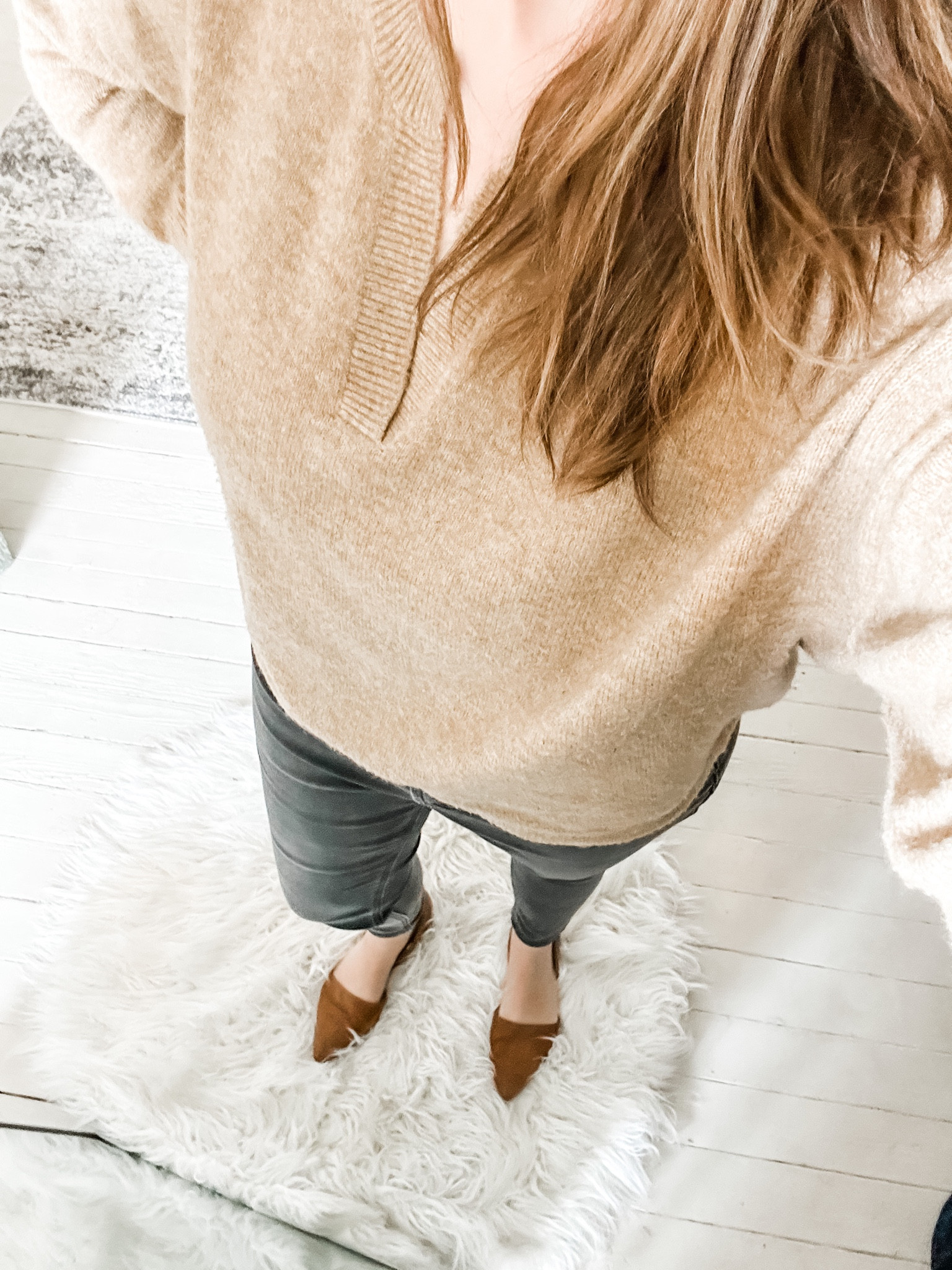 today’s outfit

vince camuto camel v-neck sweater
washed black built in warm jeans
camel ballet flats

#LTKFind #LTKsalealert #LTKstyletip