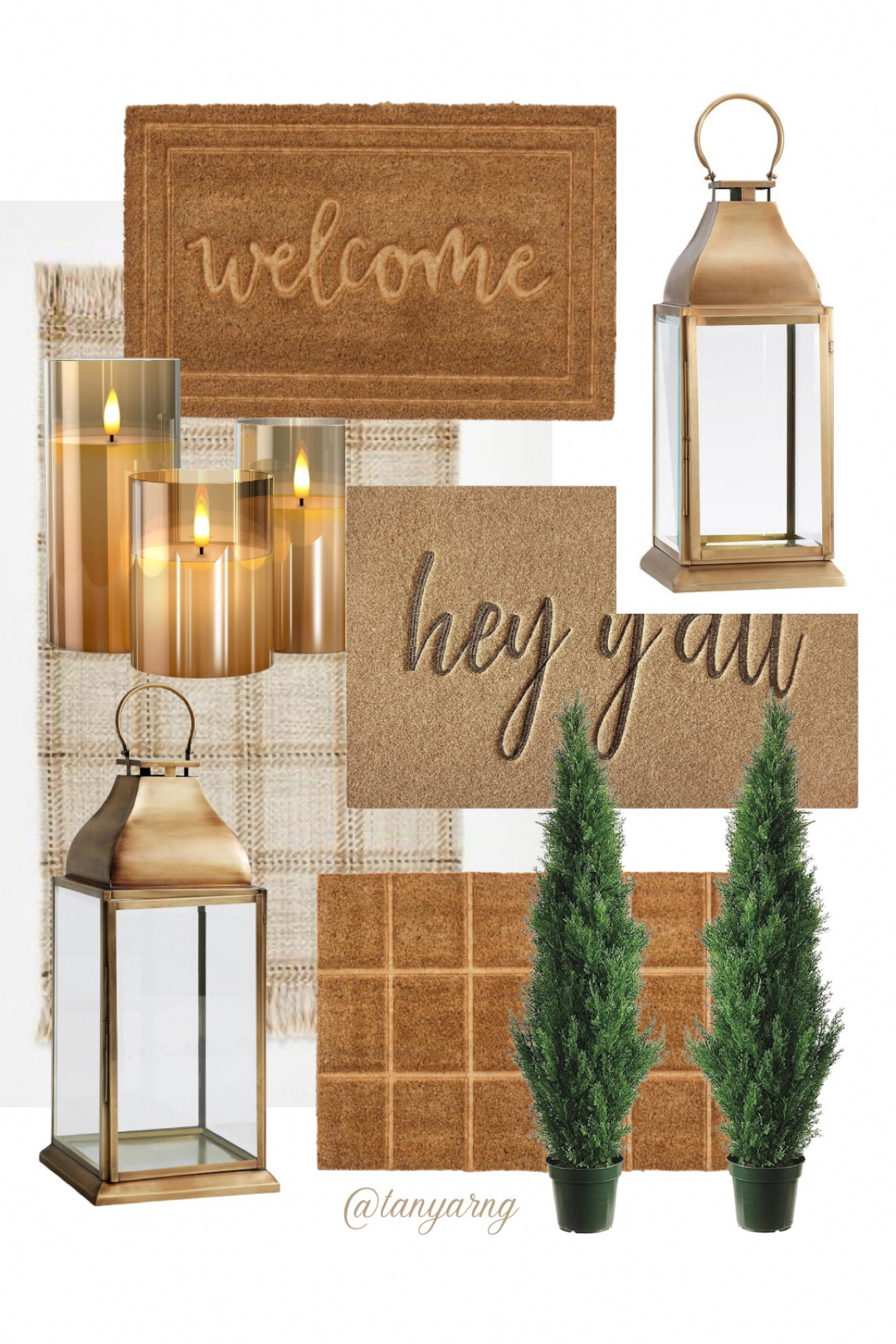 Fall door mat | outdoor home decor | lanterns 

#LTKSeasonal #LTKunder50 #LTKhome