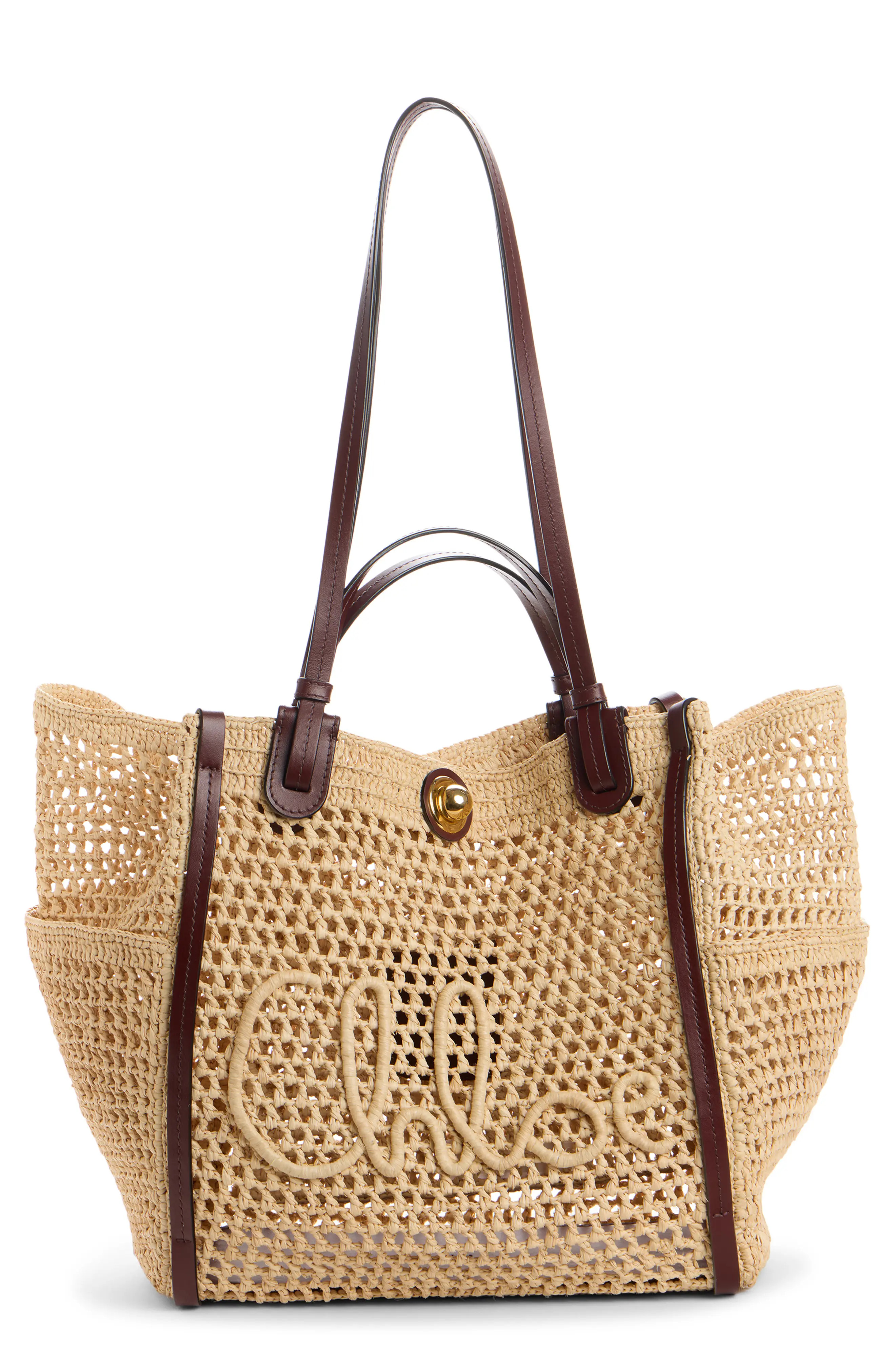 Summer Banana Raffia Tote (Women) | Nordstrom | Nordstrom