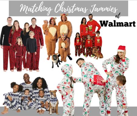 We found the cutest matching Christmas jammies at Walmart!! You still have time to get them before Christmas morning!! #ad 

#LTKfamily #LTKSeasonal #LTKkids