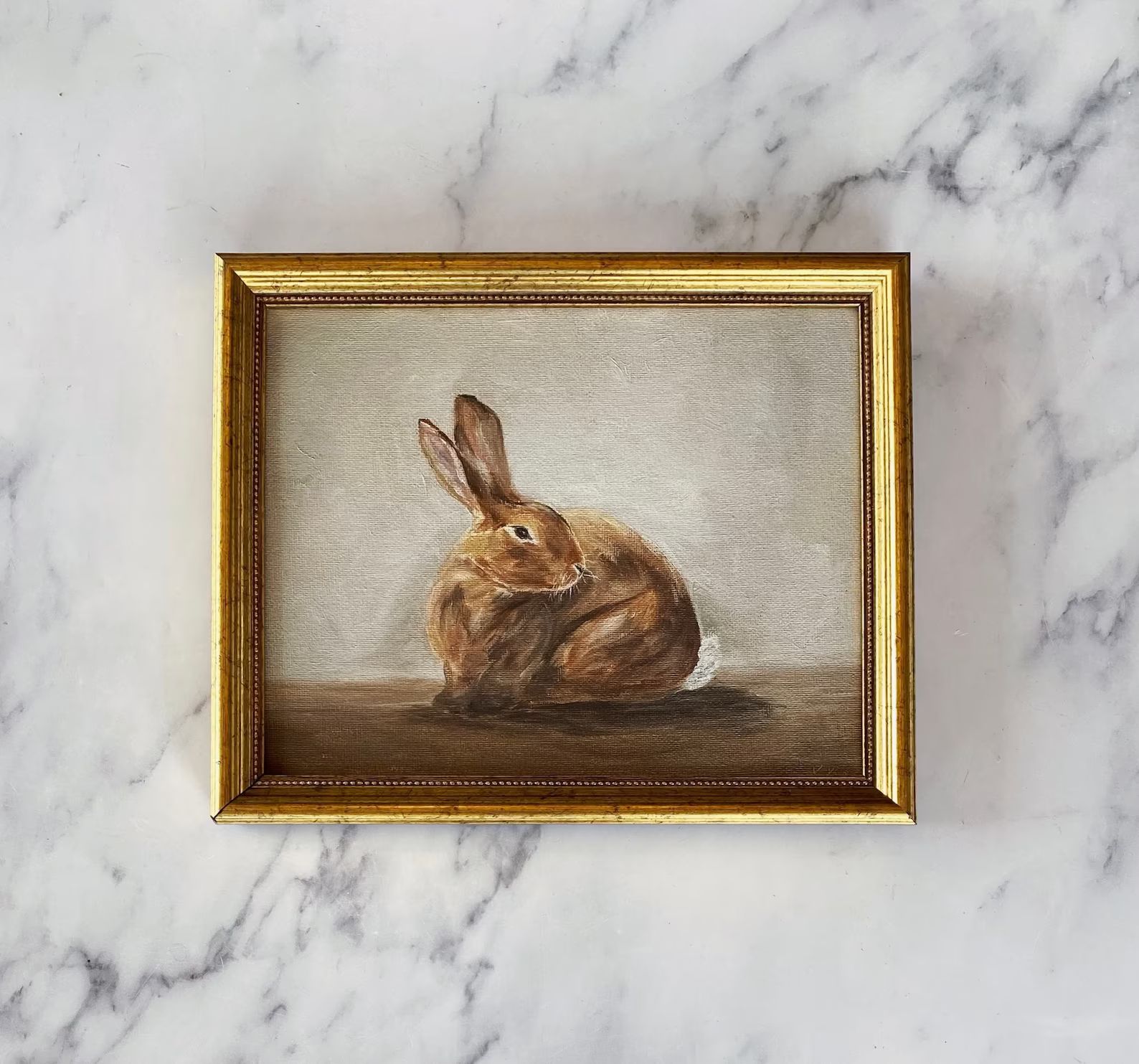 BUNNY RABBIT Print  Rabbit Oil Painting Print  Bunny Oil - Etsy | Etsy (US)