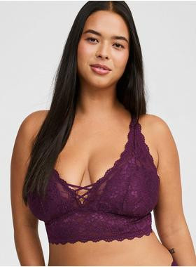 Lightly Lined Lace XO Front Bralette | Torrid (US & Canada)