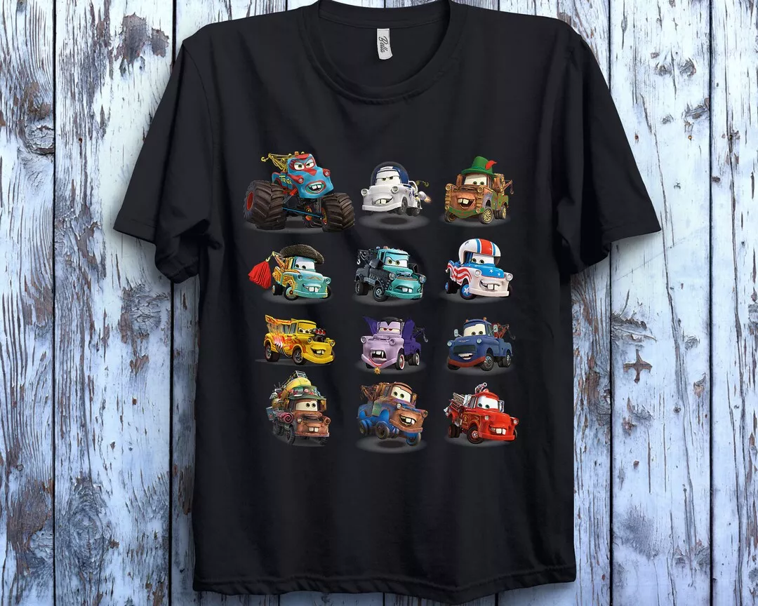 Cars 2 t shirt hotsell for adults