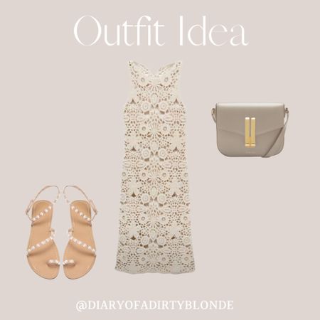 Vacation outfit idea. This dress from H&M is stunning! 

#LTKstyletip #LTKfindsunder50 #LTKfindsunder100