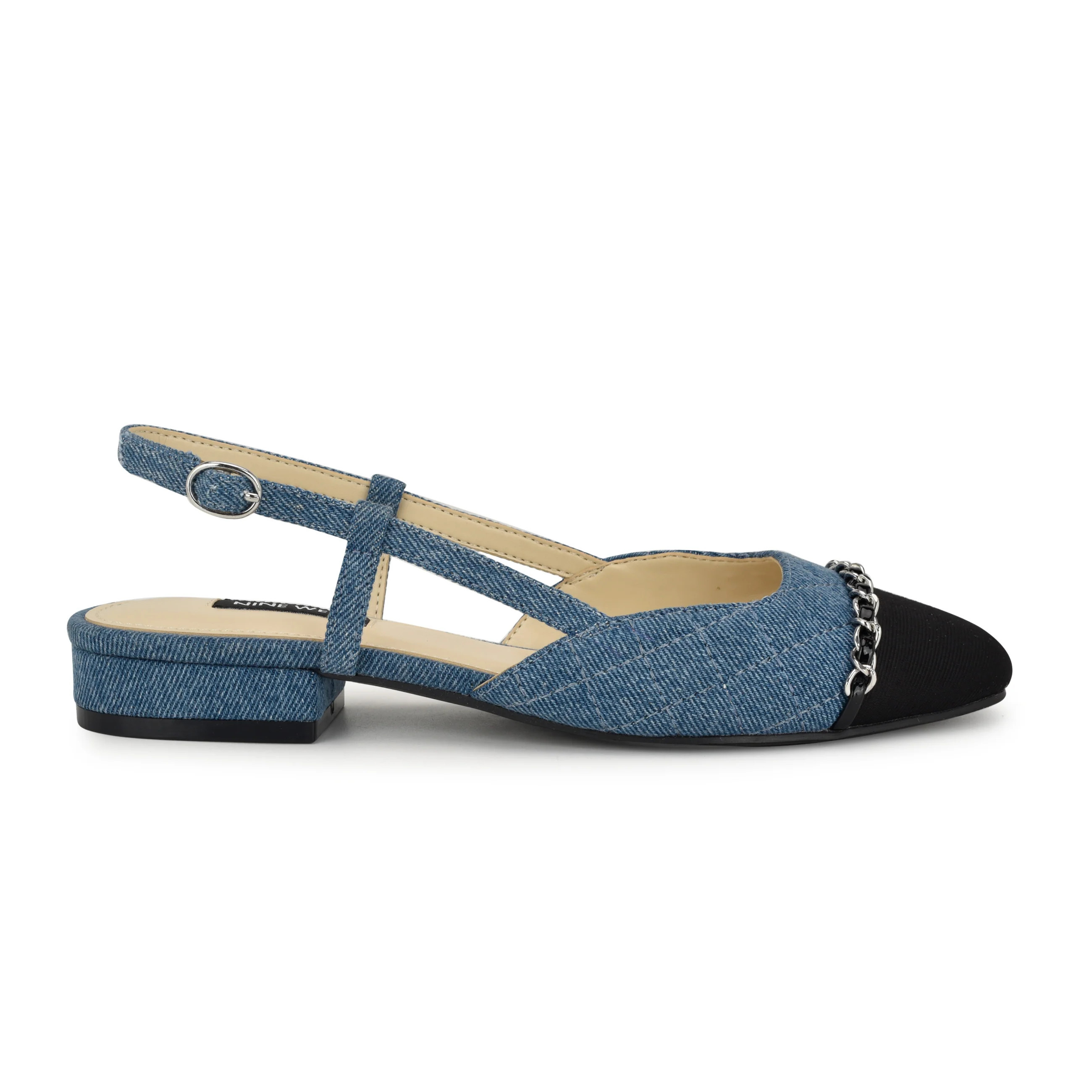Nine West Women's Charme Slingback Dress Flats (Size 8.5) , Medium Width | Nine West (US)