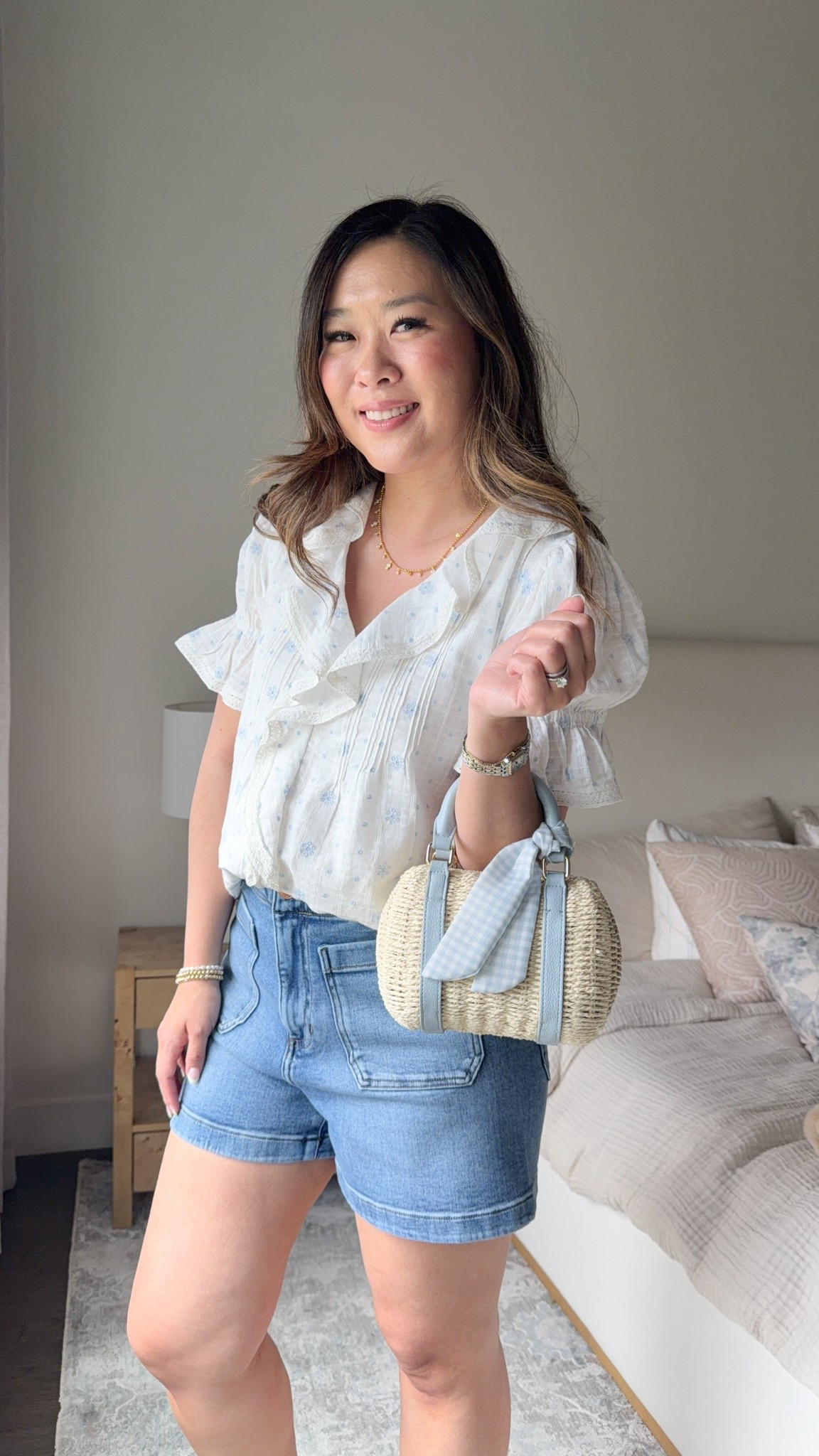 Kohls but looks like Doen or Love Shack Fancy!
Top: Small
Shorts: 8
 
Spring outfit, outfit inspo, styling tip, spring bags, spring purses, denim shorts, look for less, tcs, cool mom outfit 

#LTKmomlife #LTKootd #LTKSeasonal