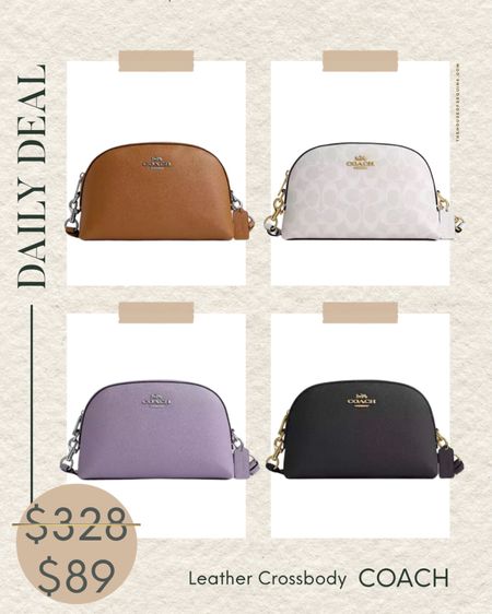 70% OFF signature Canvas and leather Coach bags! 