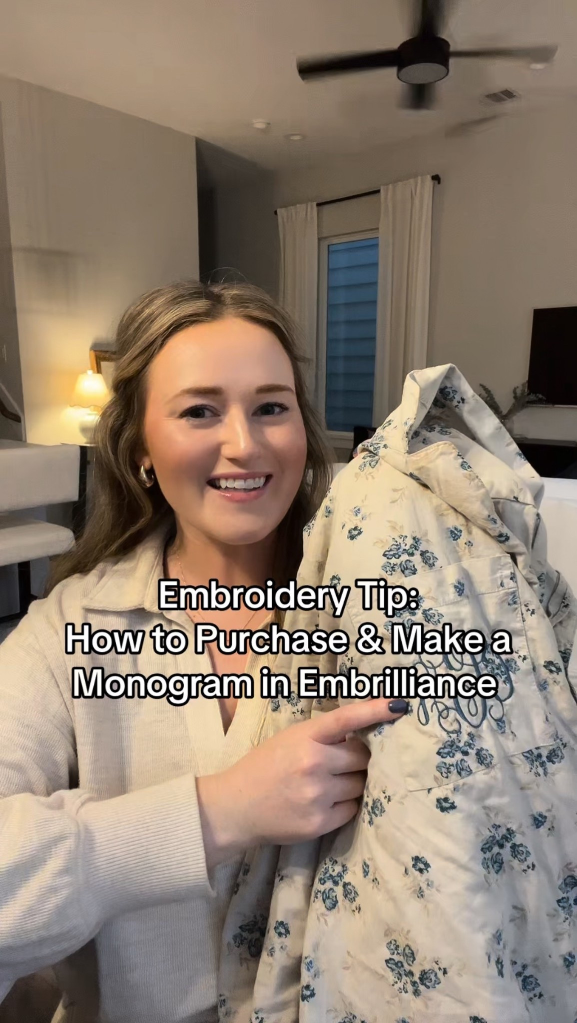 Linking the font & thread I used! Pjs are from Old Navy but this pattern is sadly sold out. Also linking my fave Target pjs I love monogramming and wearing!