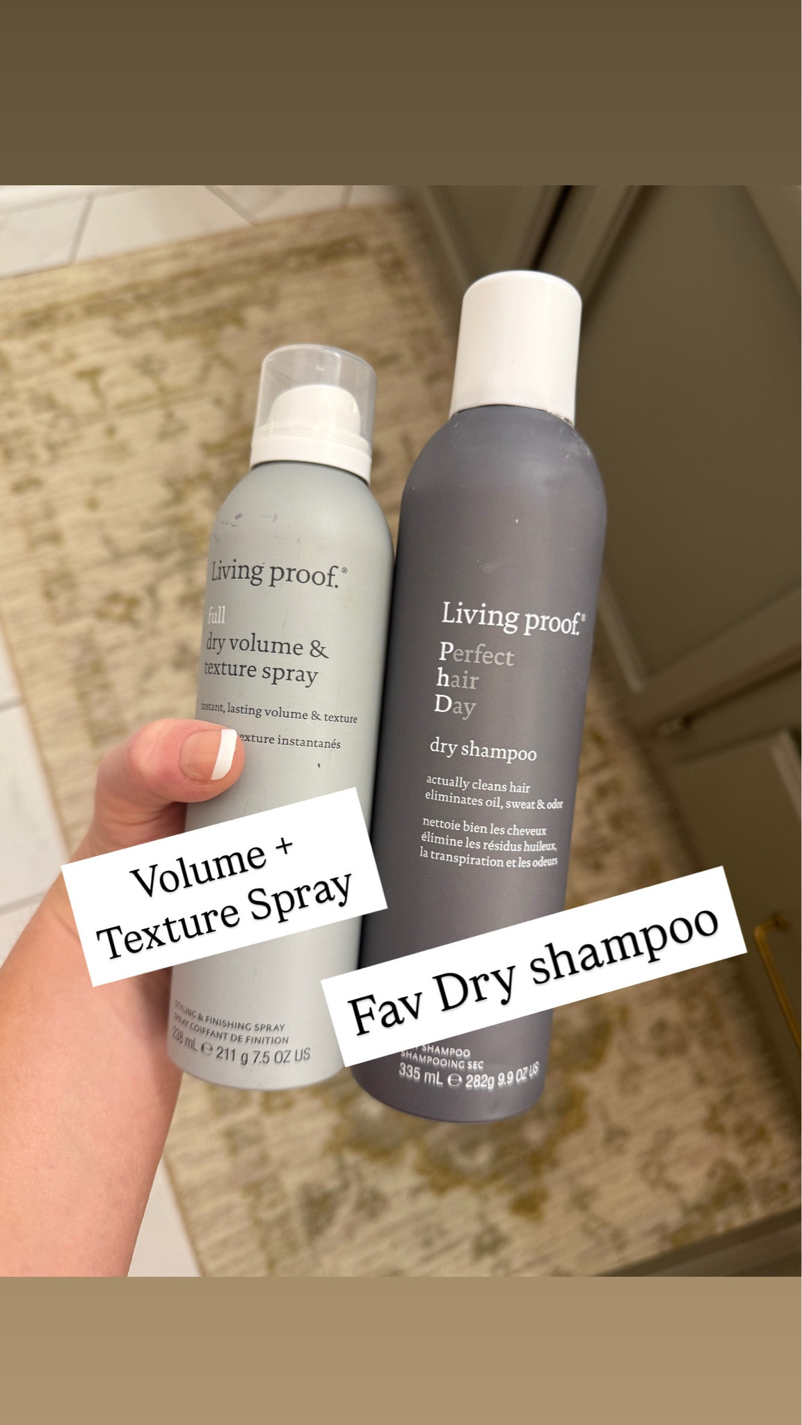 My favorite dry shampoo and volume/texture spray  

#LTKBeauty #LTKSaleAlert #LTKFindsUnder50