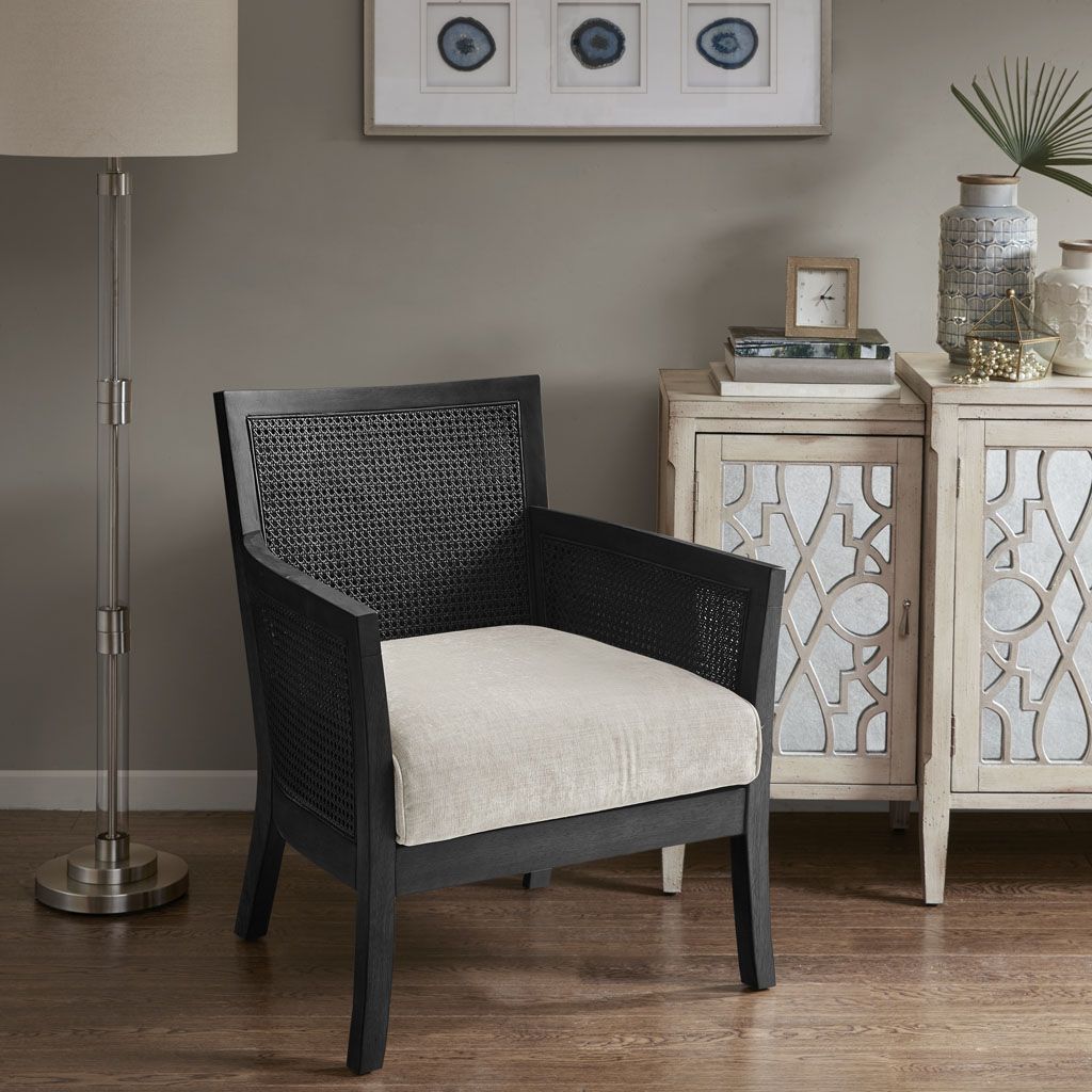 Diedra Accent Chair In Black | 1stopbedrooms