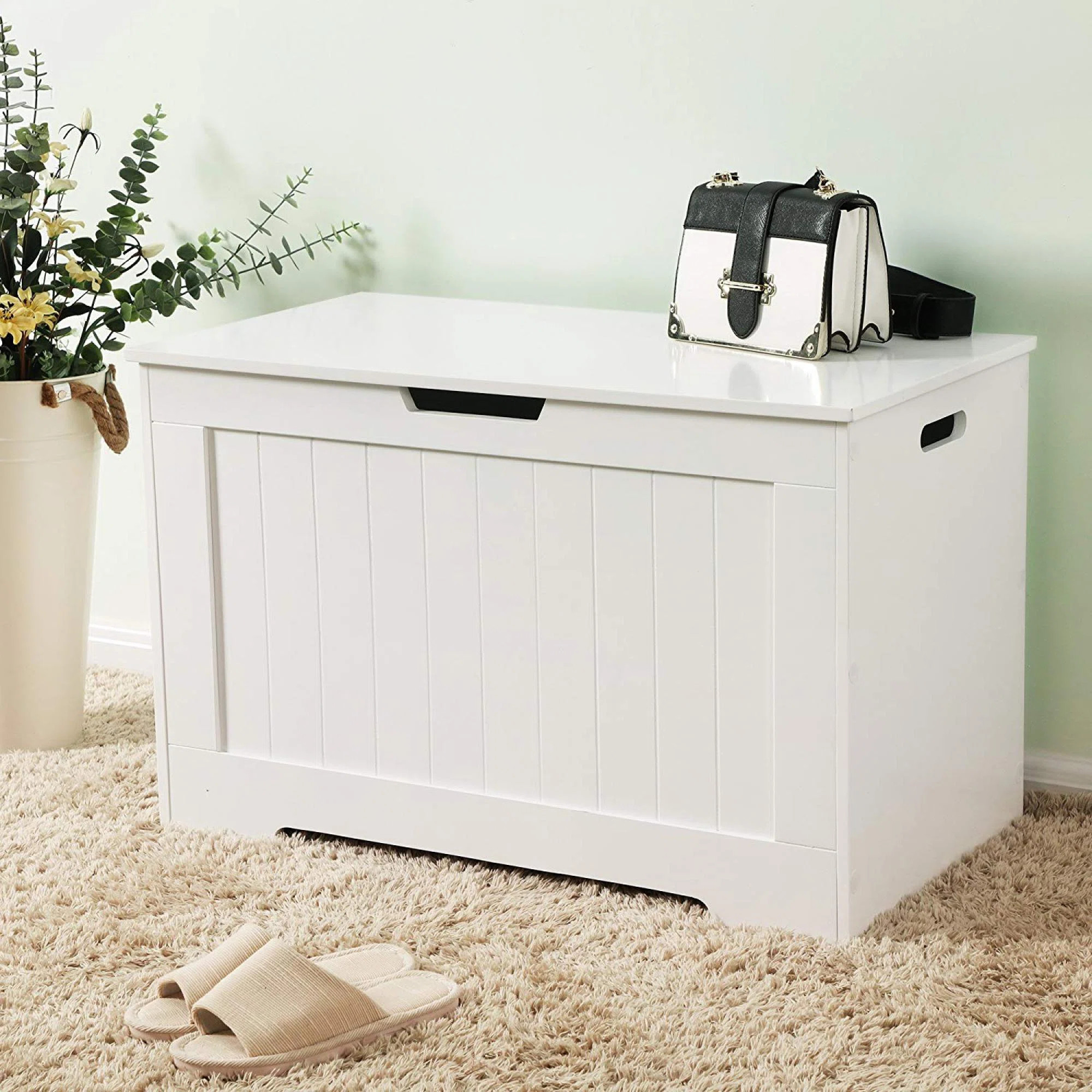 Rhyland Solid + Manufactured Wood Blanket Chest | Wayfair North America