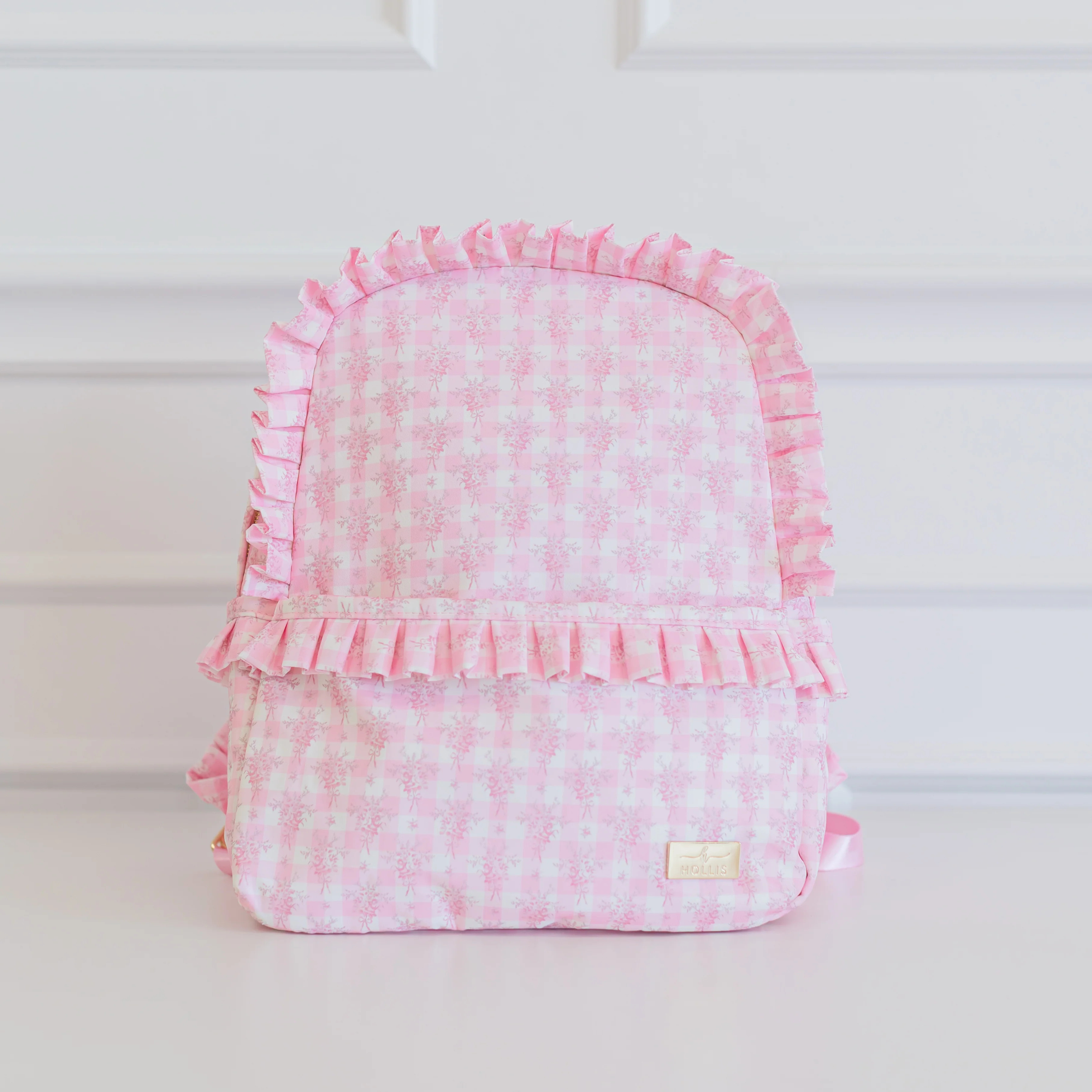 Ruffled Nylon Backpack | Hollis