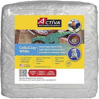 ACTIVA Paper Mache Mix, 2 Pound, White | Amazon (US)