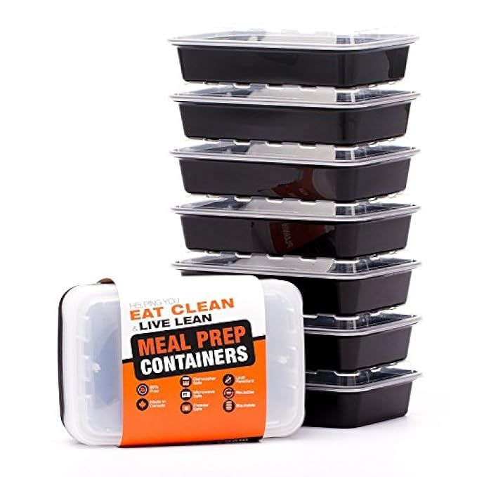 Evolutionize Healthy Meal Prep Containers - Certified BPA-free - Reusable, Washable, Microwavable Fo | Amazon (US)
