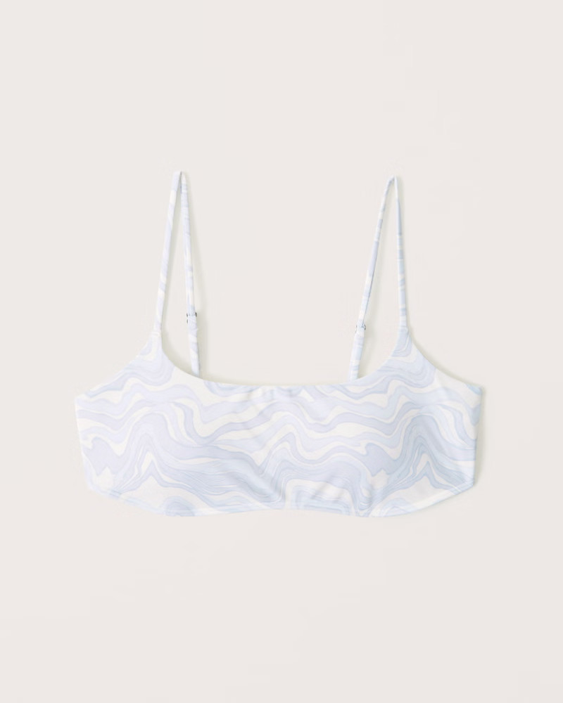 Straight Neck Swim Top | Abercrombie & Fitch (US)