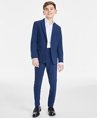 Kenneth Cole Reaction Big Boys Solid Slim-Fit Suit Separates - Macy's | Macy's