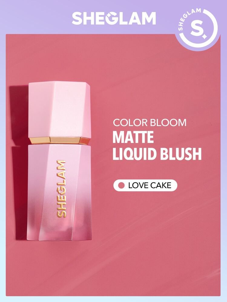 SHEGLAM Color Bloom Liquid Blush Matte Finish-Love Cake | SHEIN
