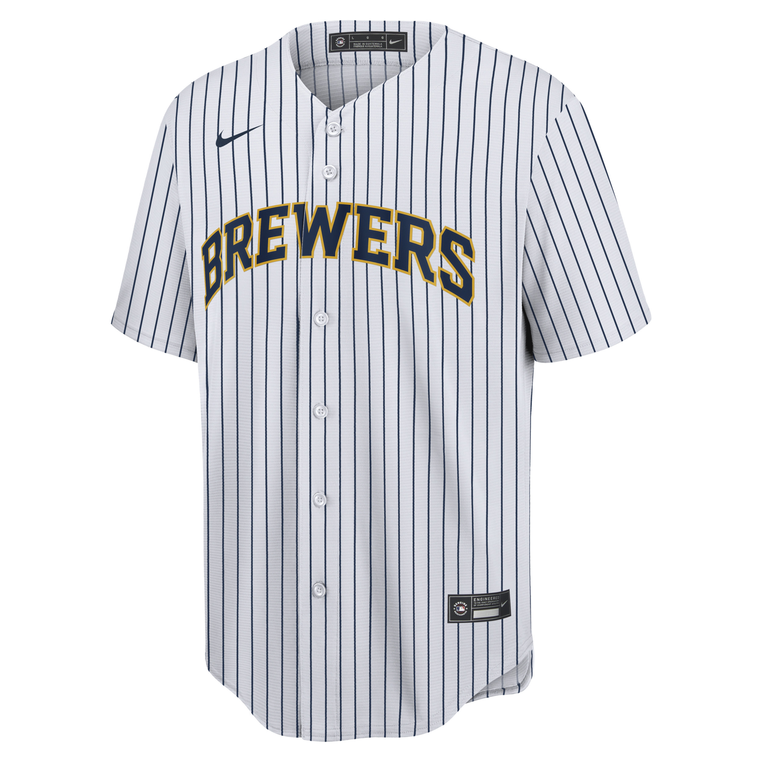 Nike Men's MLB Milwaukee Brewers (Christian Yelich) Replica Baseball Jersey in White | T770MZPBMZ7-Y22 | Nike (US)