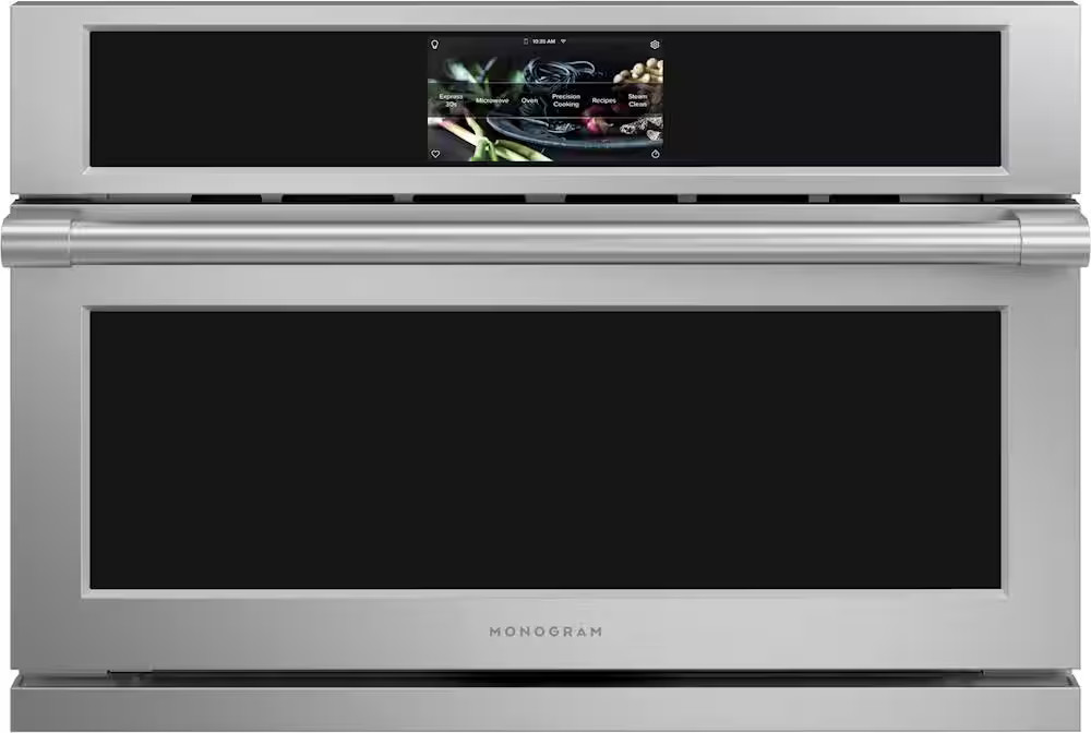 Monogram 30" Built-In Single Electric Convection Wall Oven with Advantium Speedcook Technology St... | Best Buy U.S.