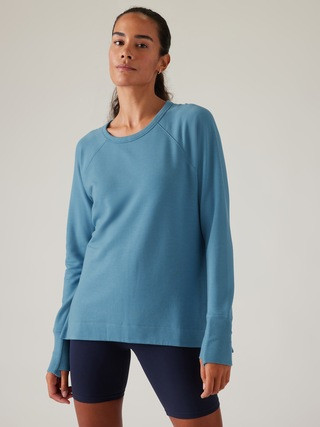 Coaster Luxe Recover Sweatshirt | Athleta