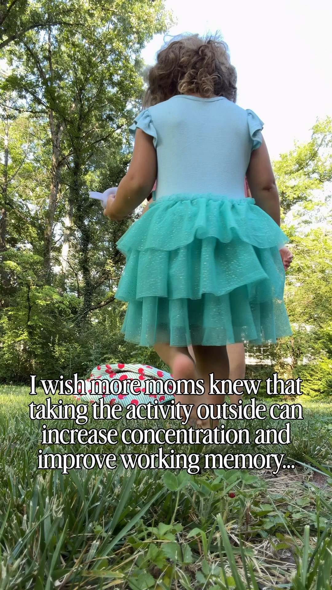 Moms know that taking the kids outside is 100% the cure to any ailment (not scientifically backed), but what most don't know is that learning outside can improve concentration, working memory, and improve cognitive function (scientifically backed)

When I noticed my daughter's speech wasn't where the rest of her classmates was, I decided to start working on simple activities that can build her speech, encourage her development, and give her the best opportunity for success. So, the best way I know to do this is to take it outside.

It's also not just about the location, but the activity too. What I love about this Preschool activity book is that (well first of all it came fully put together and ready to play but!) there are so many opportunities for learning, her interests, working with me on activities like letters and counting, but also independent play with the colors and animal shapes. 

We've worked on letter recognition, letter sounds, we talk about each animal, what they are, their colors, what they eat, where they live. And y'all!!! My mom even told me the other day she can tell her speech has skyrockets in the past few weeks.

My biggest advice as a concerned mama is find a tool you both love, and take the activity outside. And watch your kids grow!

#LTKmomlife #LTKdayinmylife #LTKKids