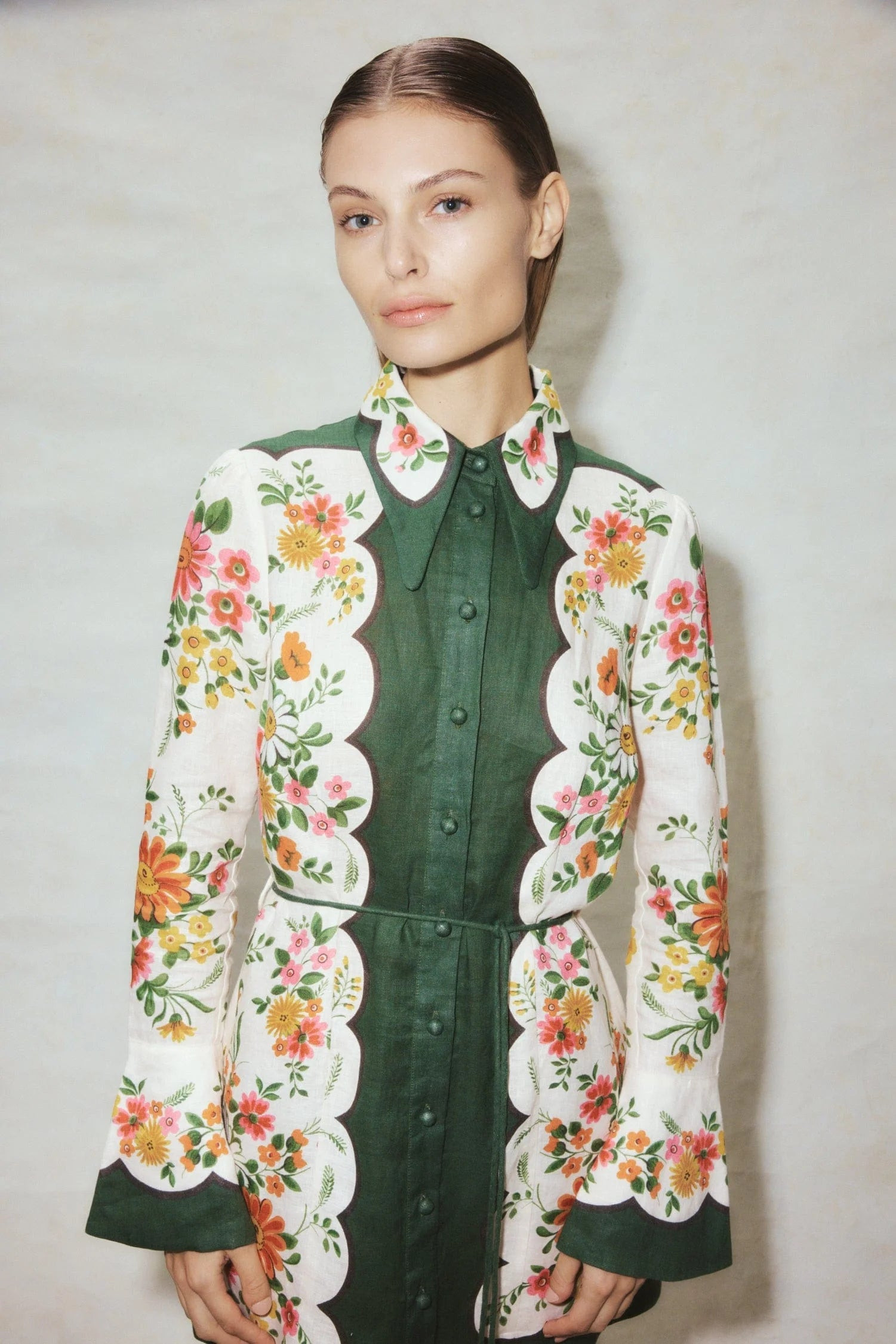 Elisabetta Mini Dress- Forest | Bette's