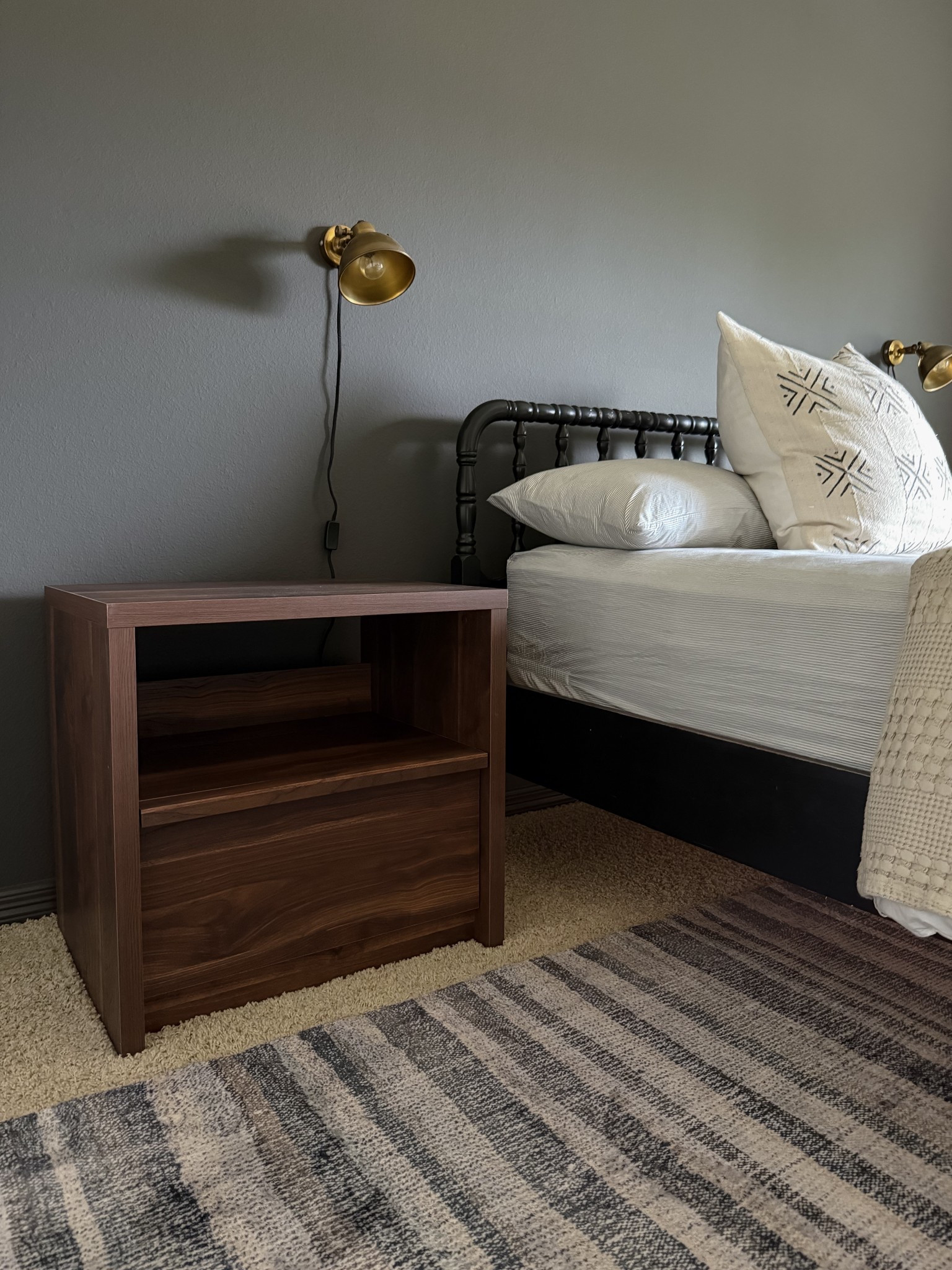 Sam’s new bedroom nightstands!  Beautiful color and style at an amazing price 👌

#LTKHome