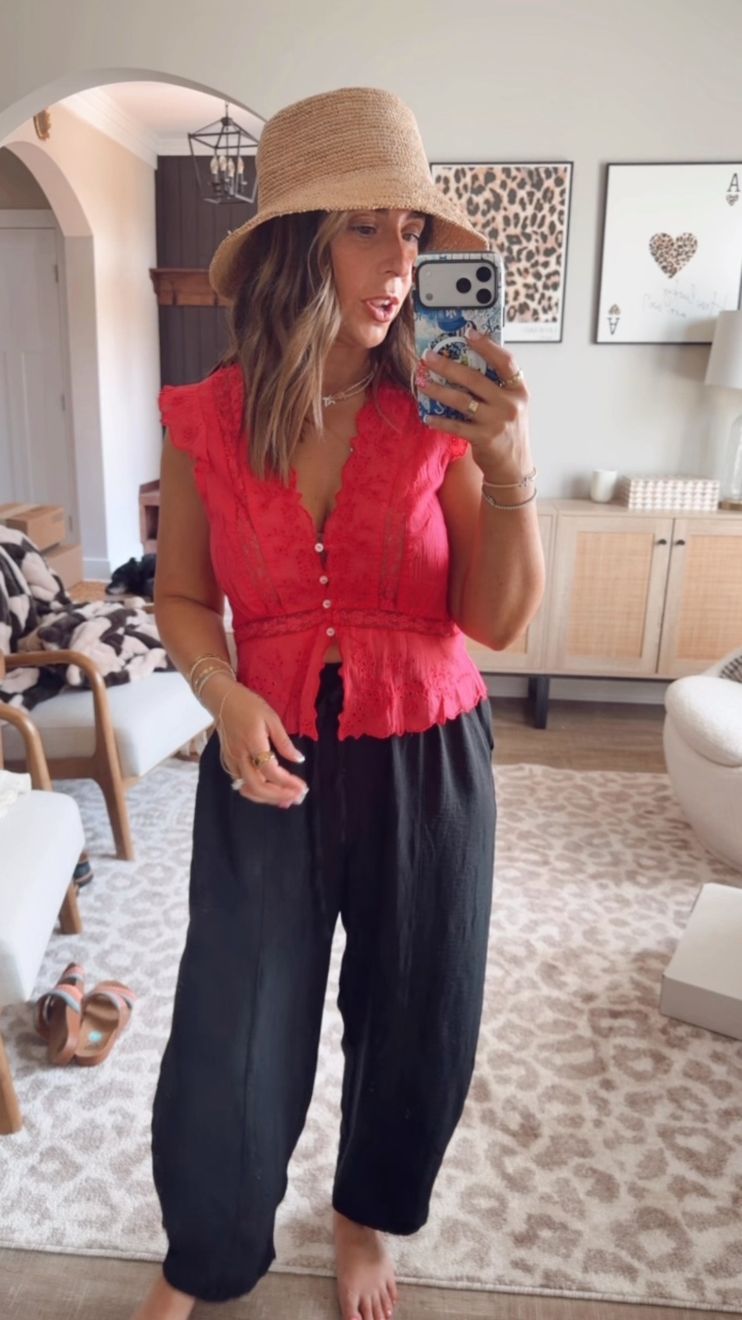 Size small in free people top