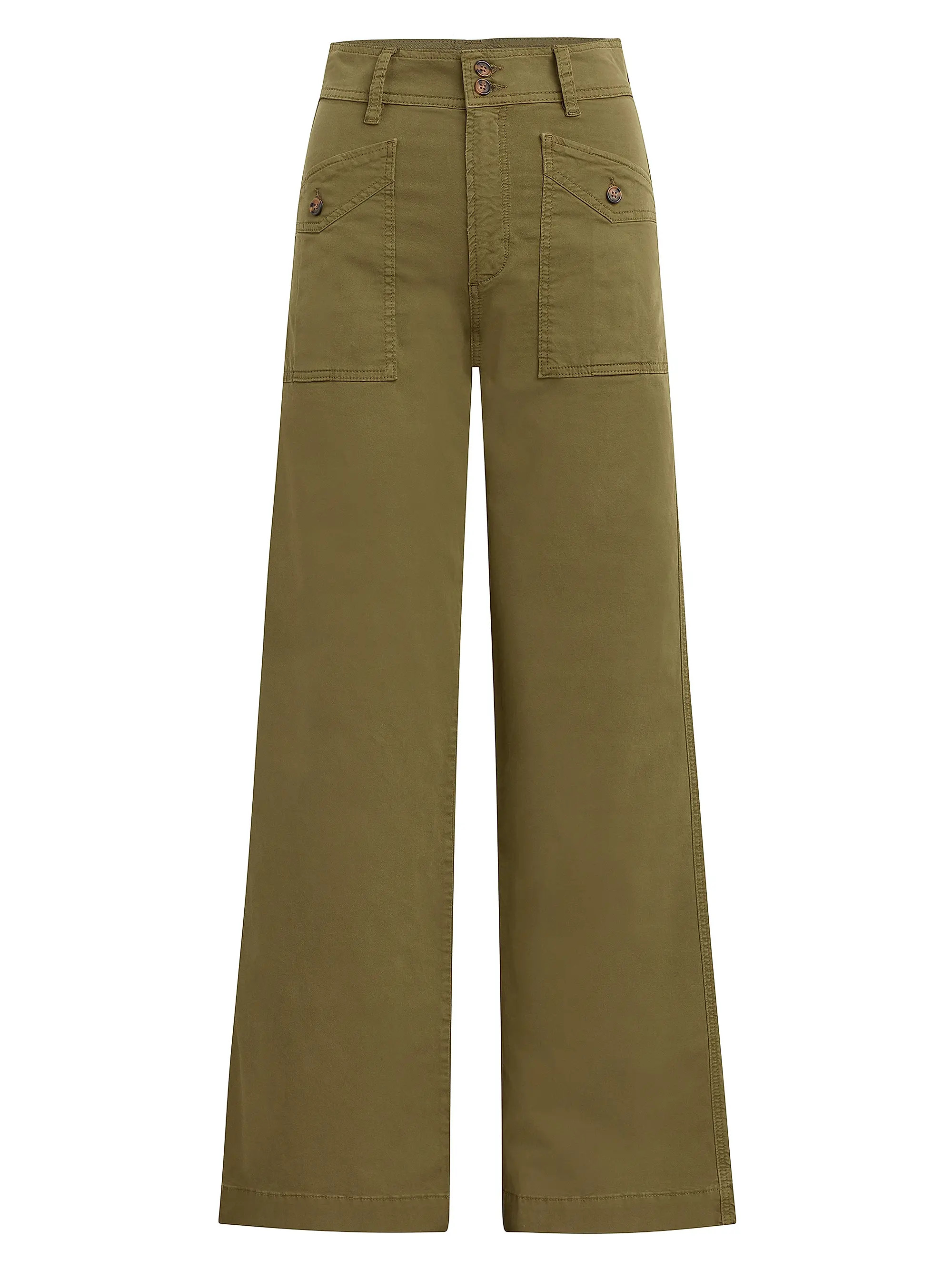 The Premium Cargo Wide-Leg Pants | Saks Fifth Avenue