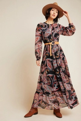 Paisley Maxi Dress | Anthropologie (US)