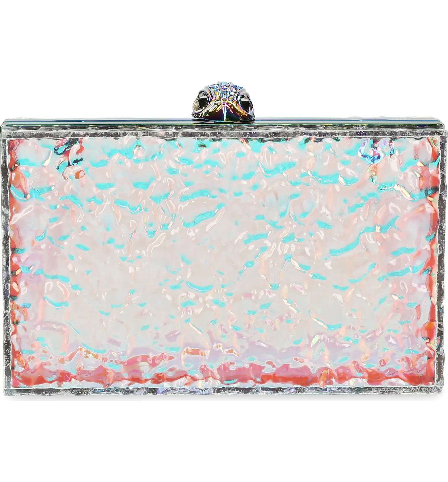 Eagle Iridescent Box Clutch | Nordstrom