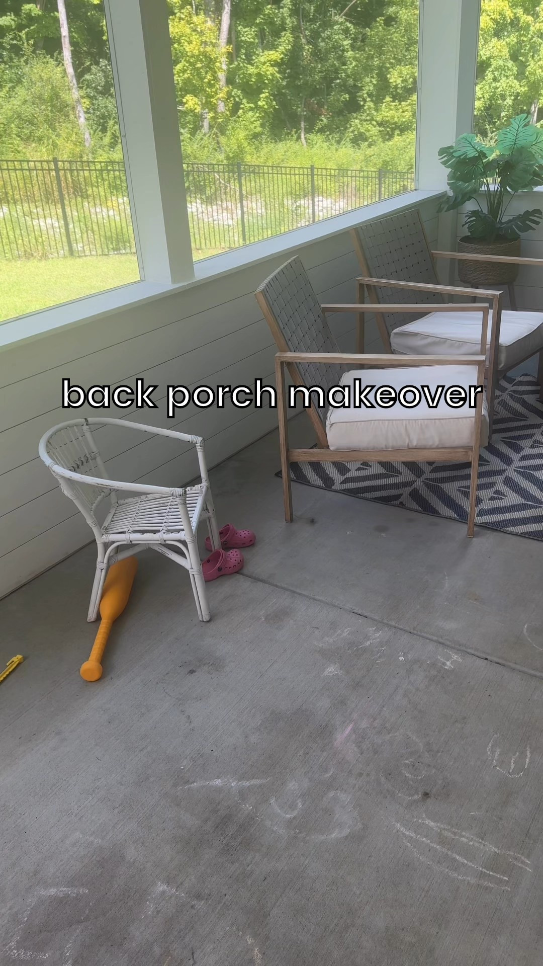 An affordable back porch makeover 

#LTKHome