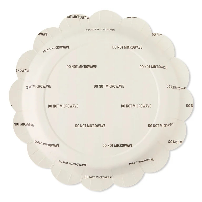 Green and White Stripe Disposable Paper Plates, 11.5", 8 Count, Easter by Way To Celebrate | Walmart (US)