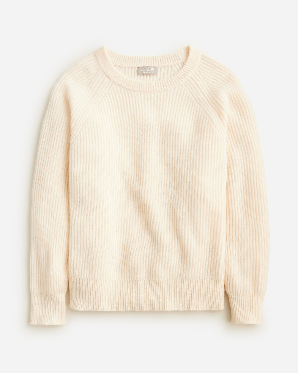 Ribbed cashmere oversized crewneck sweater | J. Crew US