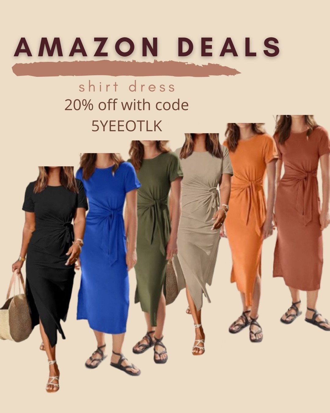 $20 ends 5/12

Amazon fashion
Amazon deals
Tshirt dress
Casual dress
Vacation dress

#LTKSaleAlert