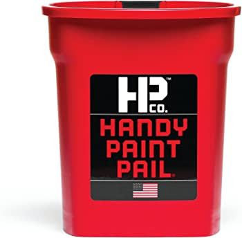 Handy Paint Pail, Holds 32-fl oz of Paint or Stain, Efficient for Clean-ups and Quick Color Chang... | Amazon (US)