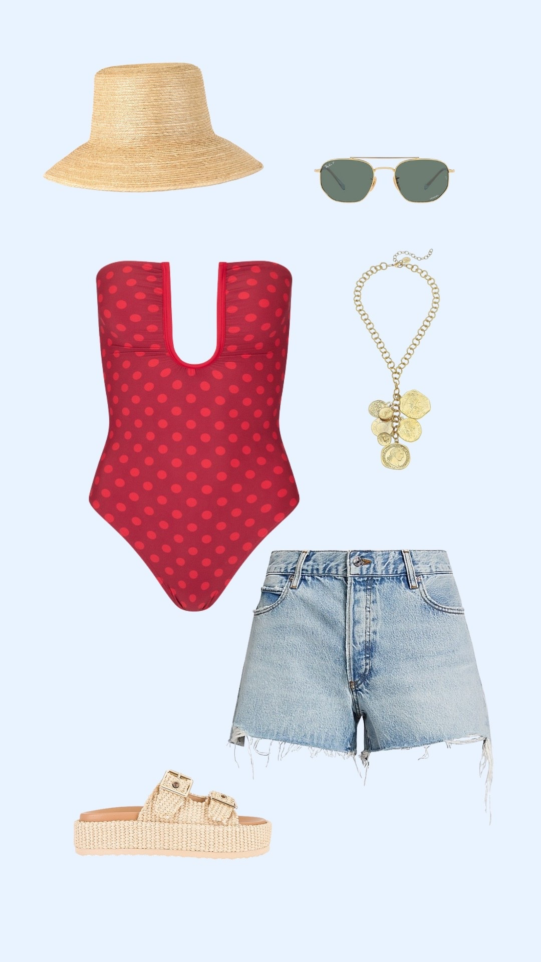 4th of July outfit inspo! Swimsuit is from La-Lu!

#LTKStyleTip #LTKSeasonal #LTKSwim
