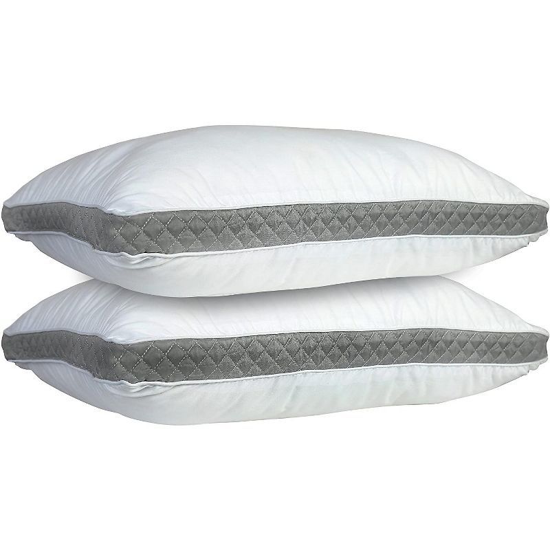 LDC Lux Decor Collection Gusseted Bed Pillows Set of 2 | Target