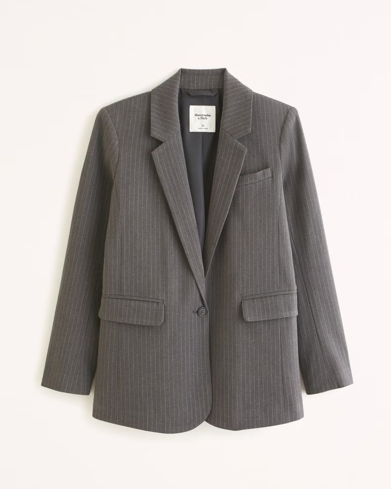 Lightweight Suiting Blazer | Abercrombie & Fitch (US)
