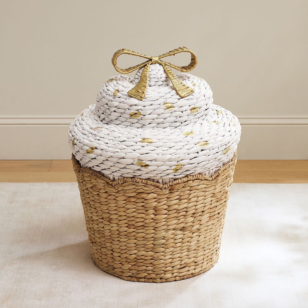 Cupcake Woven Hamper (21"x26") | Pottery Barn Teen
