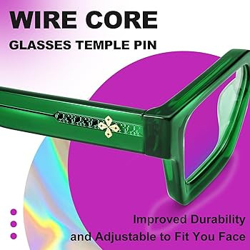 VISOONE Blue Light Blocking Glasses Rectangle Chic Preppy Look MultiColor Frame for Women Men RIV... | Amazon (US)