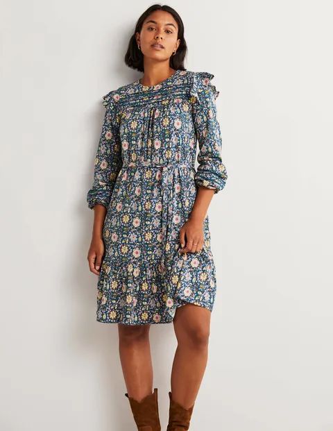 Trim Detail Jersey Dress | Boden (US)