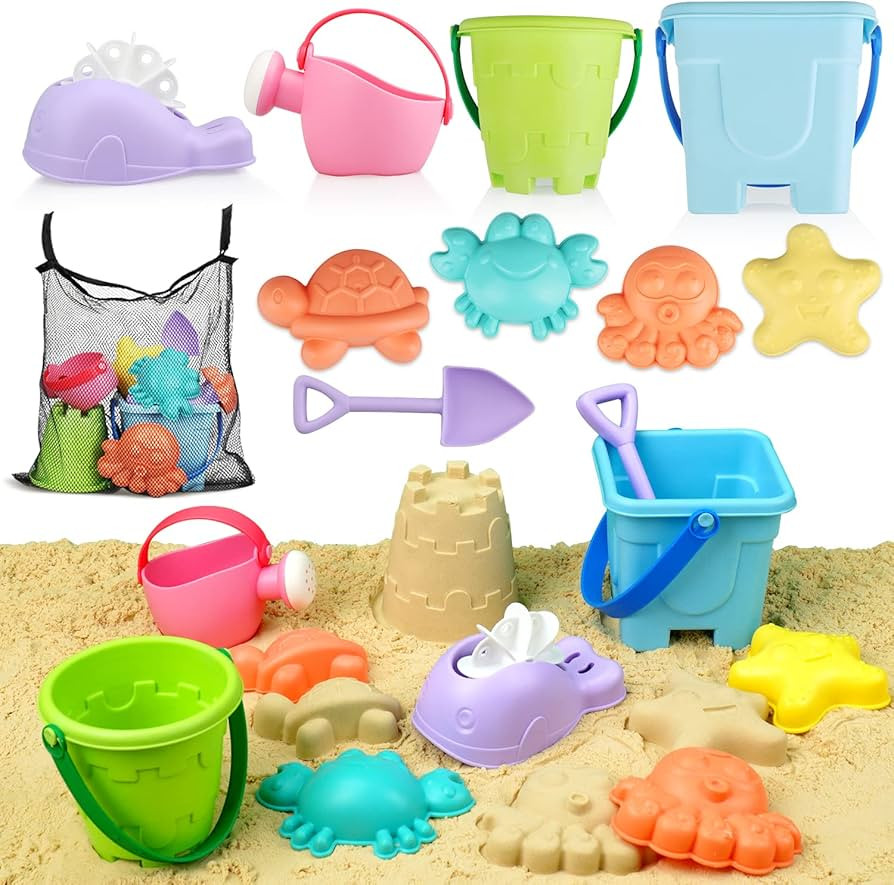 TOY Life Beach Toys for Toddlers Kids, Sand Toys for Kids Toddler, Sandbox Toy for Toddler Incl B... | Amazon (US)