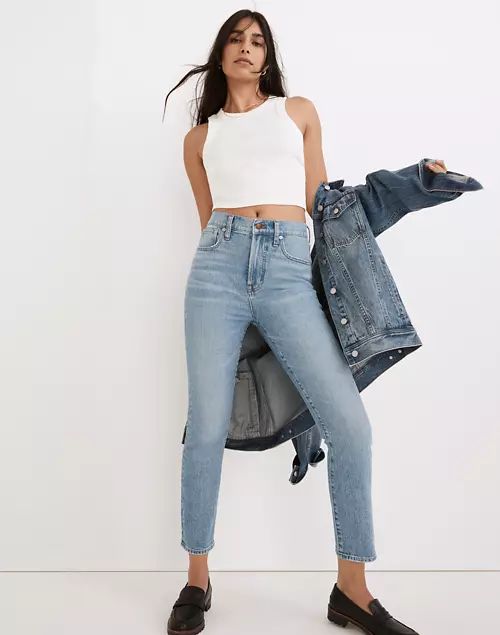The Perfect Vintage Crop Jean in Greyton Wash | Madewell